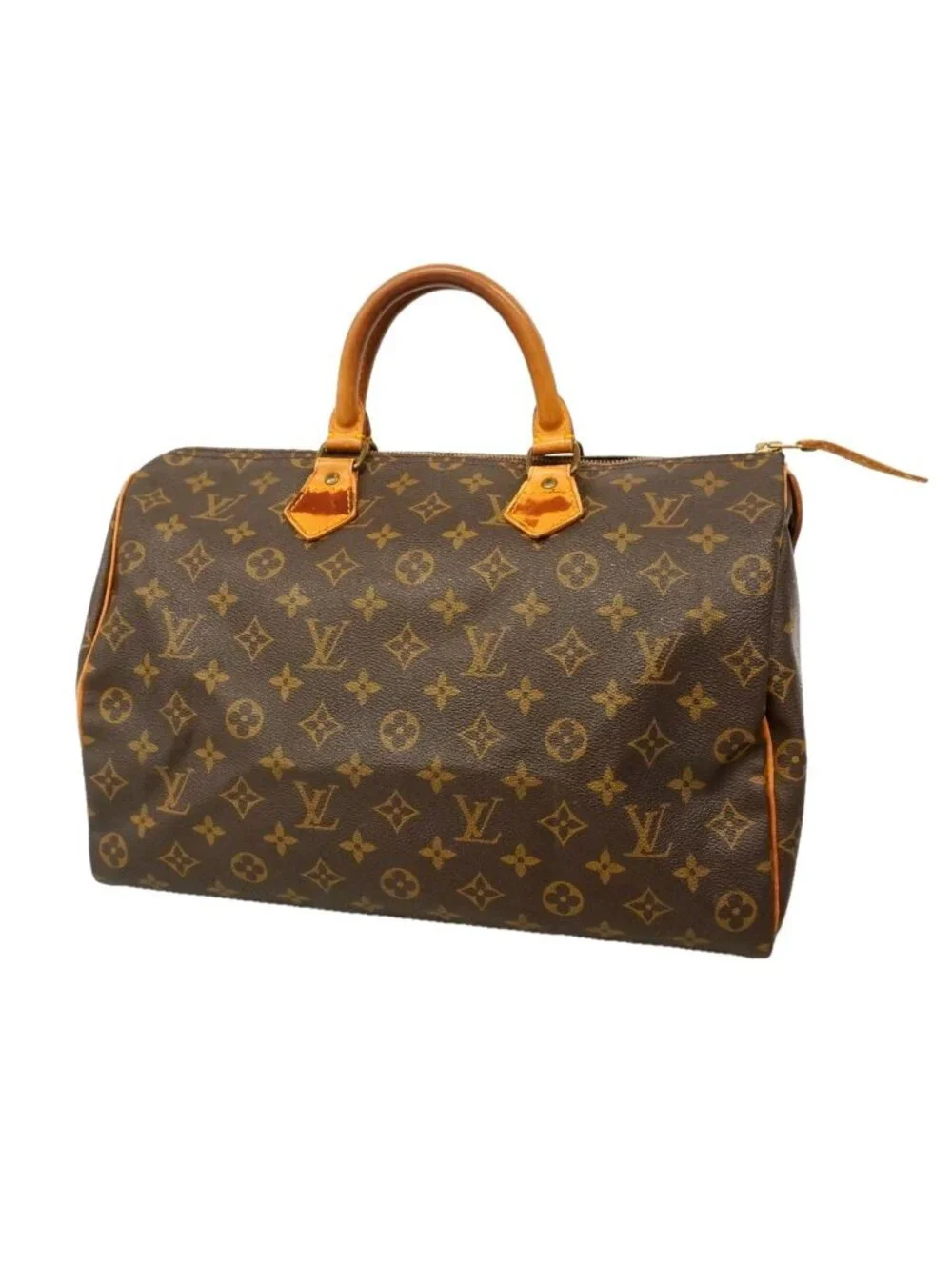 Louis Vuitton Handbag Monogram Speedy 35 Brown